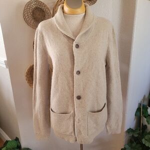 Topman Cozy Wool Cardigan Sweater SZ XL